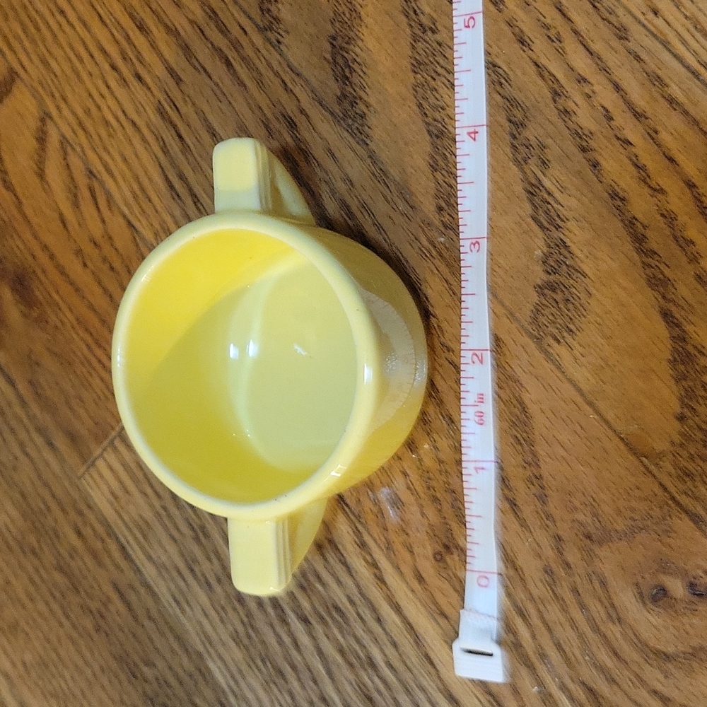 Medicine Hat Pottery Mini Yellow Bowl